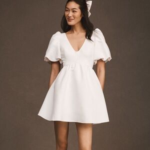 Perfect White Tea Party Dress